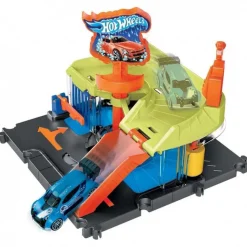 City lave-auto du centre-ville Hot Wheels^Mattel Sale
