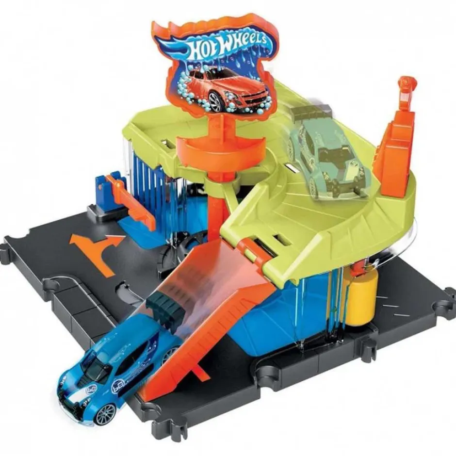 City lave-auto du centre-ville Hot Wheels^Mattel Sale