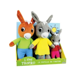 Coffet peluche Trotro et sa famille^Jemini Discount