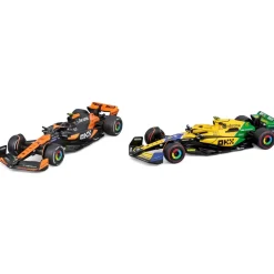Coffret 1/43 2 voitures de course F1 Mac Laren 2024^Bburago Best