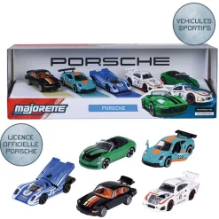Coffret 5 Porsche sportive^Majorette Hot