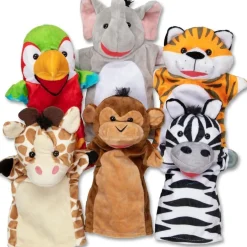 Coffret 6 marionnettes safari -^Melissa & Doug