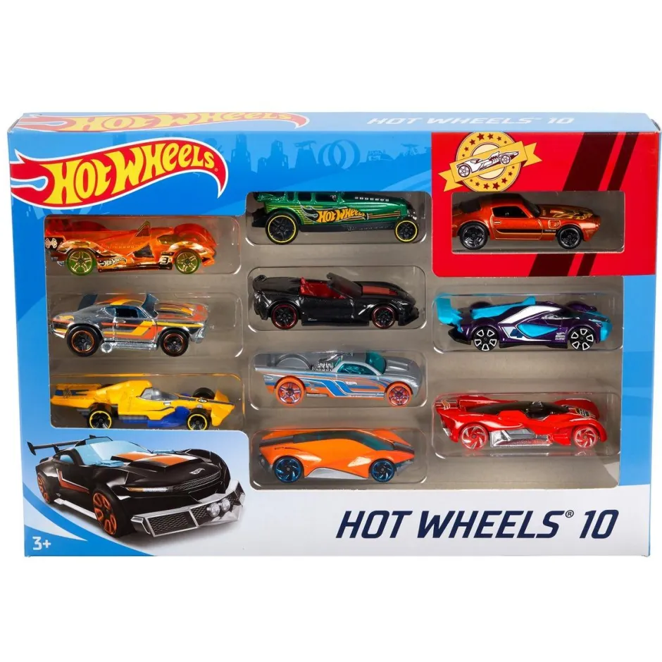 Coffret 10 petites voitures Hot Wheels^Mattel Sale
