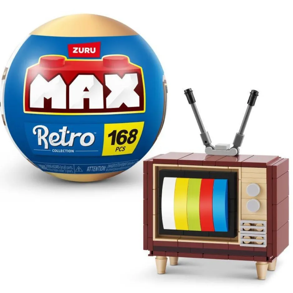 Coffret 4 pièces Capsule rétro MAX Construction série 1^Zuru Sale