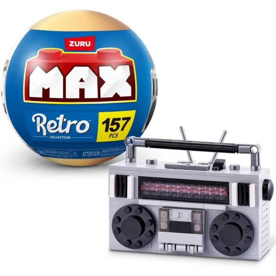 Coffret 4 pièces Capsule rétro MAX Construction série 1^Zuru Sale