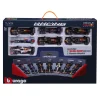 Coffret 7 véhicules Formule 1 Red Bull 1:43^Bburago Hot