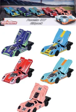 Coffret 5 véhicules Porsche 917^Majorette Hot