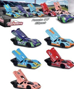 Coffret 5 véhicules Porsche 917^Majorette Hot