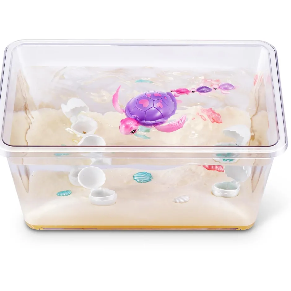 Coffret aquarium Pets Alive Maman tortue et bébé surprise^Zuru Hot