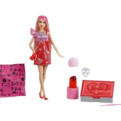 Coffret Barbie Cadeau Surprise Rouge Série Le Gala Enchanté - Barbie Party unboxed^Mattel Sale