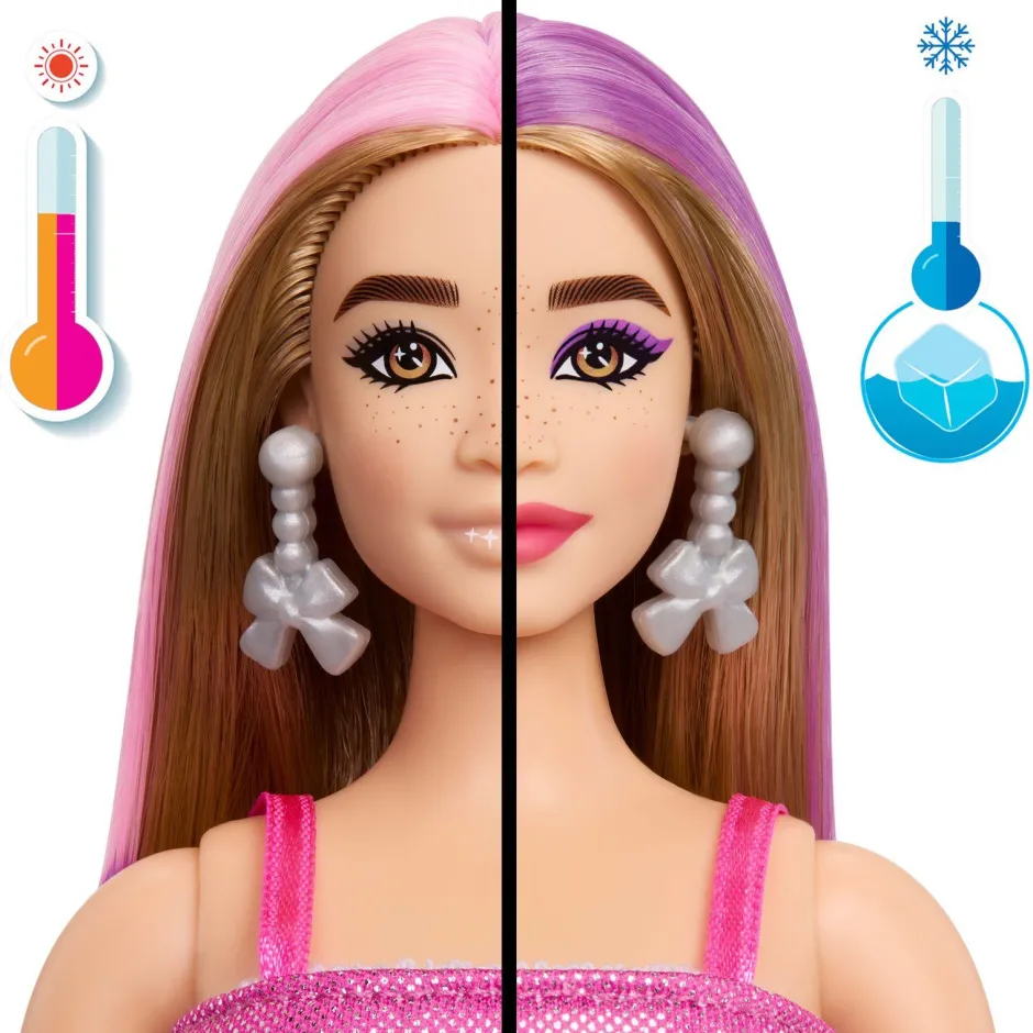 Coffret Barbie Cadeau Surprise Rose Série Le Gala Enchanté - Barbie Party unboxed^Mattel New