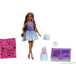 Coffret Barbie Cadeau Surprise Violet Série Le Gala Enchanté - Barbie Party unboxed^Mattel New