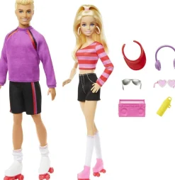 Coffret Barbie Et Ken Roller - Duo des années 1980^Mattel