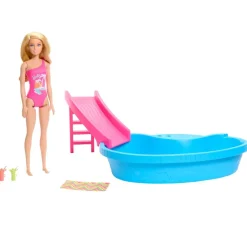 Coffret Barbie et sa piscine^Mattel Online