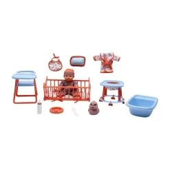 Coffret bébé avec accessoires^Cerise & Capucine