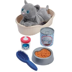 Coffret Corbeille et accessoires chat^Ecoiffier Online
