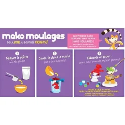 Coffret Créatif - 5 Moules Moulages Mes^Mako Hot