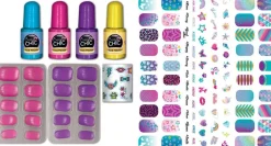 Coffret Crazy chic ongles phosphoresents Shiny nails^Clementoni Online