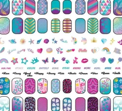 Coffret Crazy chic ongles phosphoresents Shiny nails^Clementoni Online