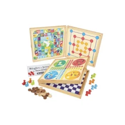 Coffret de jeux classiques - 50 règles^Jeujura Discount