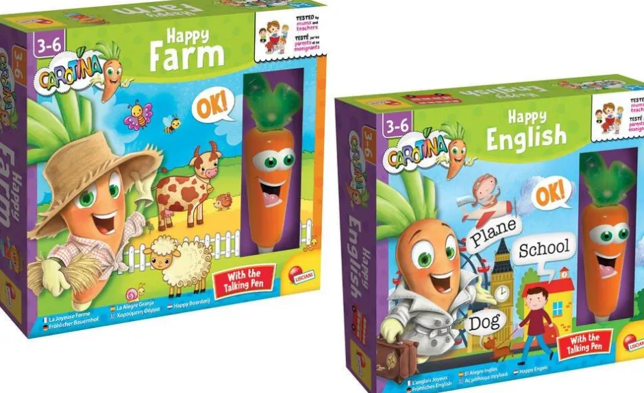 Coffret De Jeux Happy Farm Et English^Lisciani Giochi Hot