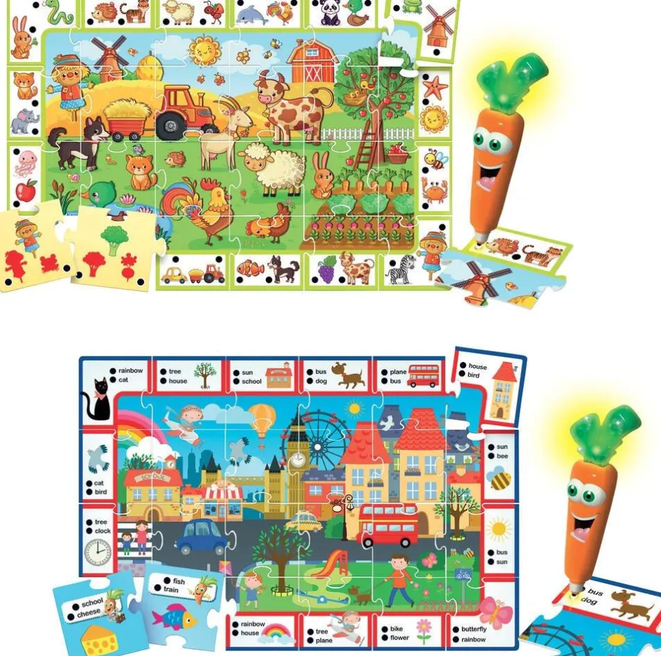 Coffret De Jeux Happy Farm Et English^Lisciani Giochi Hot