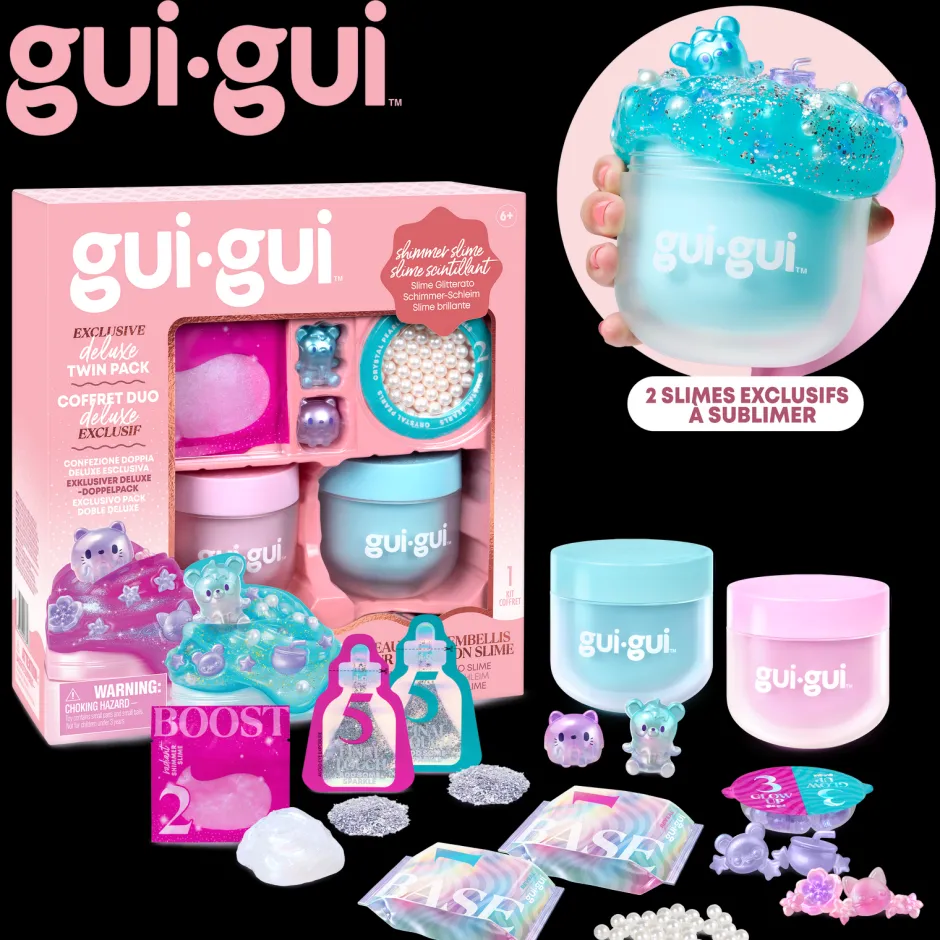 Coffret deluxe GUI-GUI slime glamour à personnaliser^Moose Sale