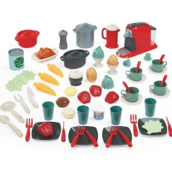Coffret dînette 70 pièces 100% chef^Ecoiffier Online