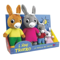 Coffret famille Trotro 4 peluches^Jemini Online