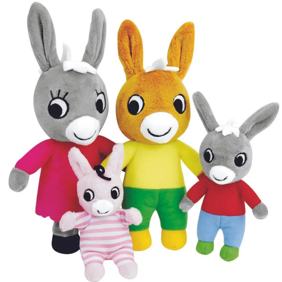 Coffret famille Trotro 4 peluches^Jemini Online