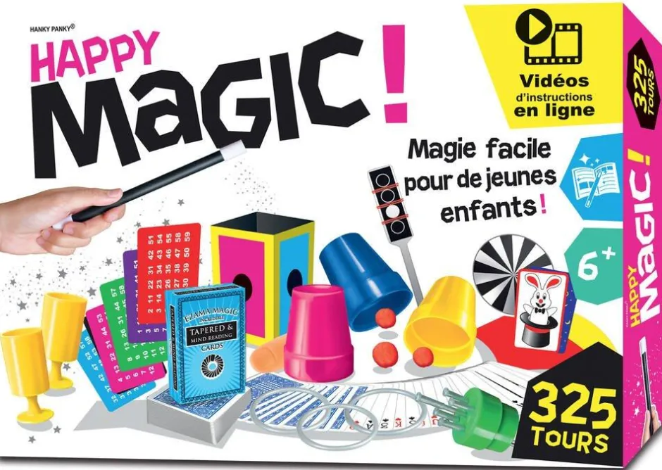 Coffret Magie 325 Tours - Jeu De Prestidigitation^ New