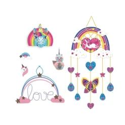Coffret multiactivités 6 décorations arc-en-ciel^Janod Discount