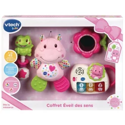 Coffret naissance éveil des sens rose^Varta Hot