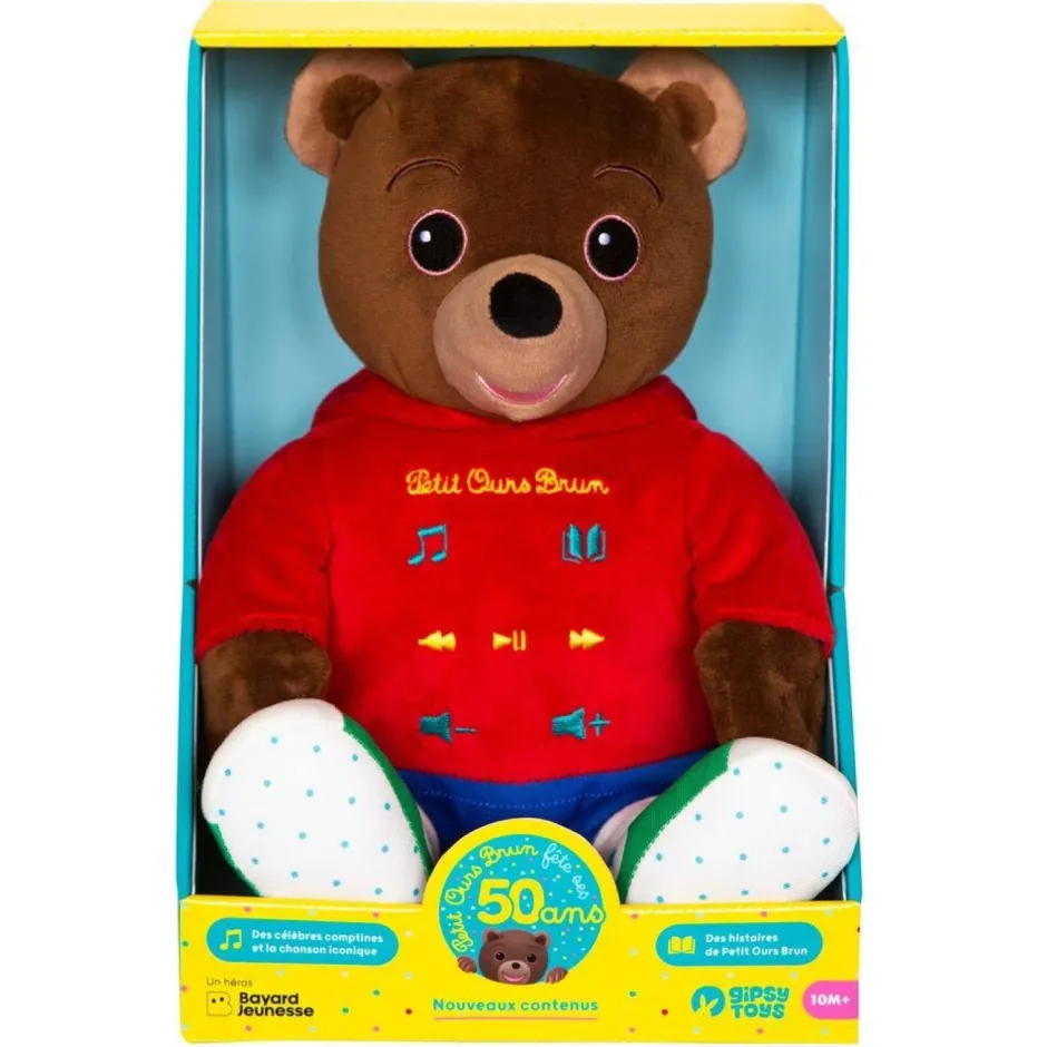 Conteur d'histoires Petit ours brun - 50 ans^Gipsy Toys