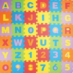 Dalles mousse lettres et numéros^T'mimi New