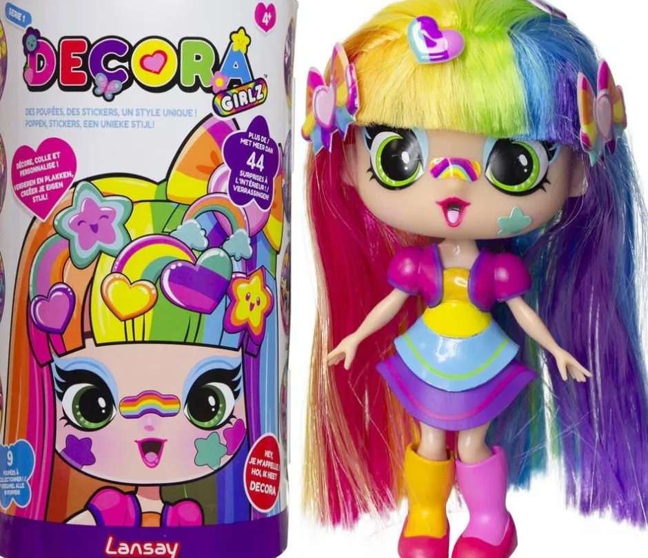Decora Girlz - Mini Poupee Fashion A Personnaliser - Decora^Lansay Hot