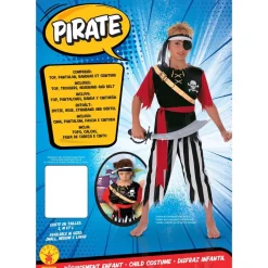 Déguisement Pirate 3-4 ans^Rubies Hot