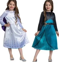 Déguisement Réversible Elsa Et Anna 3/4 ans - La Reine Des Neiges^Jakks Best