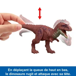 Dinosaure Aucasaurus sonore - saga Jurassic World renaissance^Mattel Discount