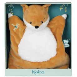 Doudou Carré Renard Leonard 20cm^Kaloo