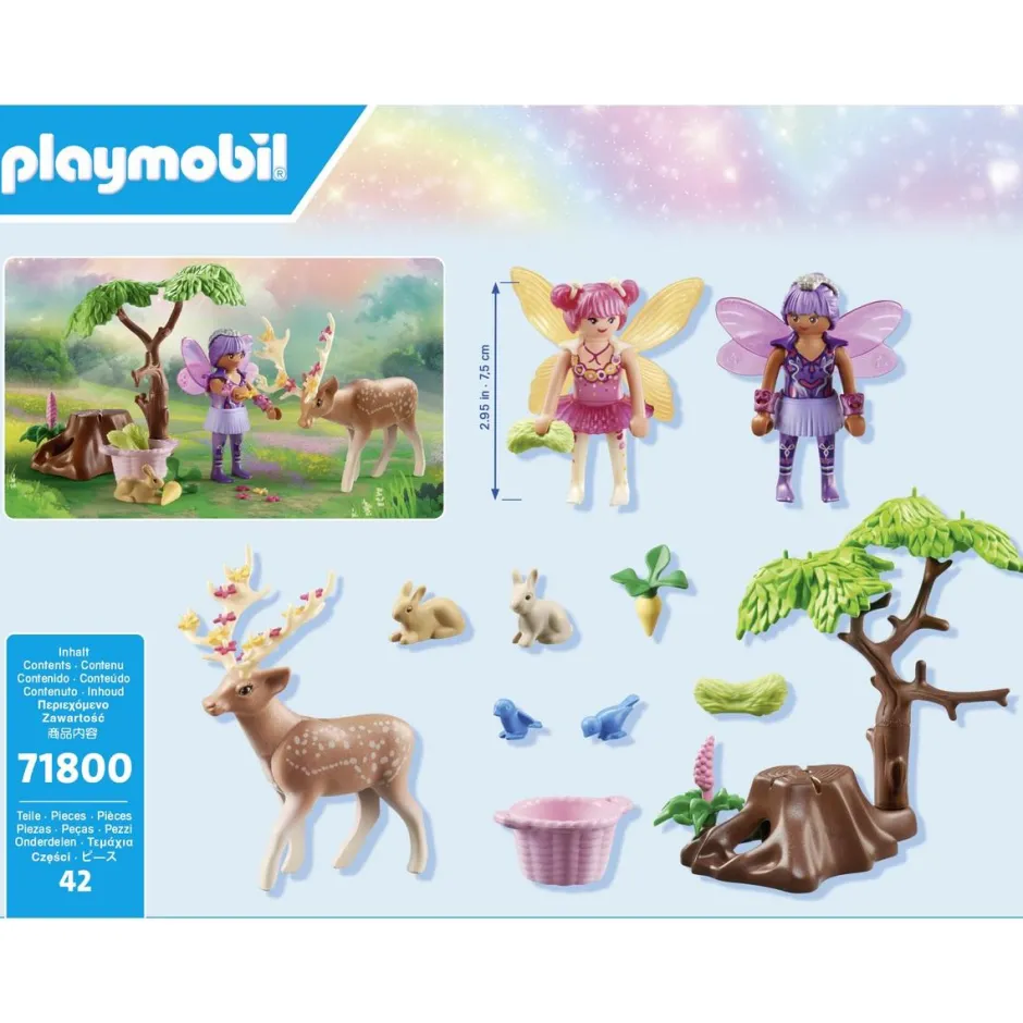 Duo de fées avec animaux de la forêt Starter Pack 71800^Playmobil New