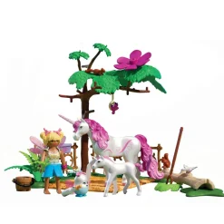 Ecurie licorne magique : maman & poulain Magic Unicorn 71839^Playmobil Discount