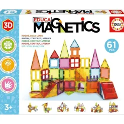 Educa magnetics 61 pièces - Construction puzzle en 3D^Educa Borras New