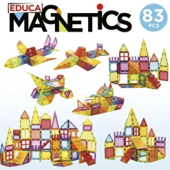 Educa magnetics 83 pièces - Construction en 3D^Educa Borras Best