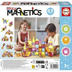 Educa magnetics 83 pièces - Construction en 3D^Educa Borras Best