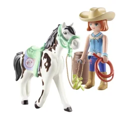 Ellie et Sawdust Horses of Waterfall 71358^Playmobil