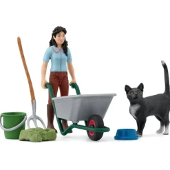 Emily prend soin des animaux - Mini monde^Schleich Clearance