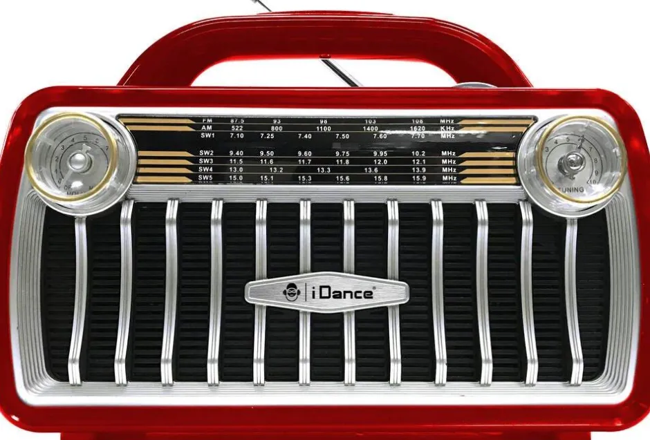 Enceinte Bluetooth Vintage 100 Avec Radio Fm^ Hot