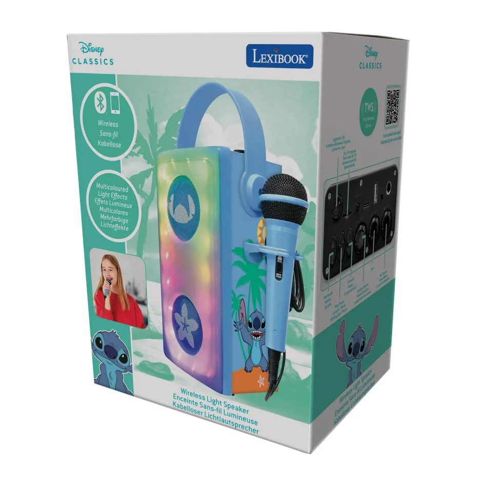 Enceinte bluetouth lumineuse Stitch^Lexibook Clearance