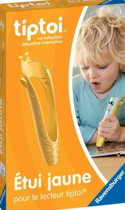 Etui jaune pour stylo interactif Tip Toi^Ravensburger